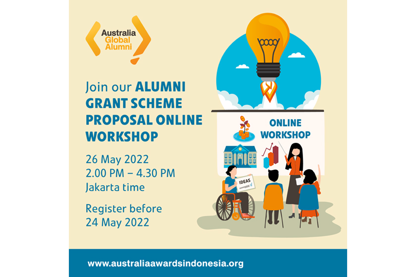Join Our Alumni Grant Scheme (AGS) Proposal Online Workshop