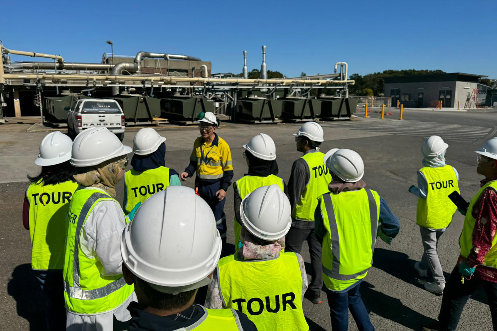 Participants have the opportunity to visit a water utility facility for hands-on learning.