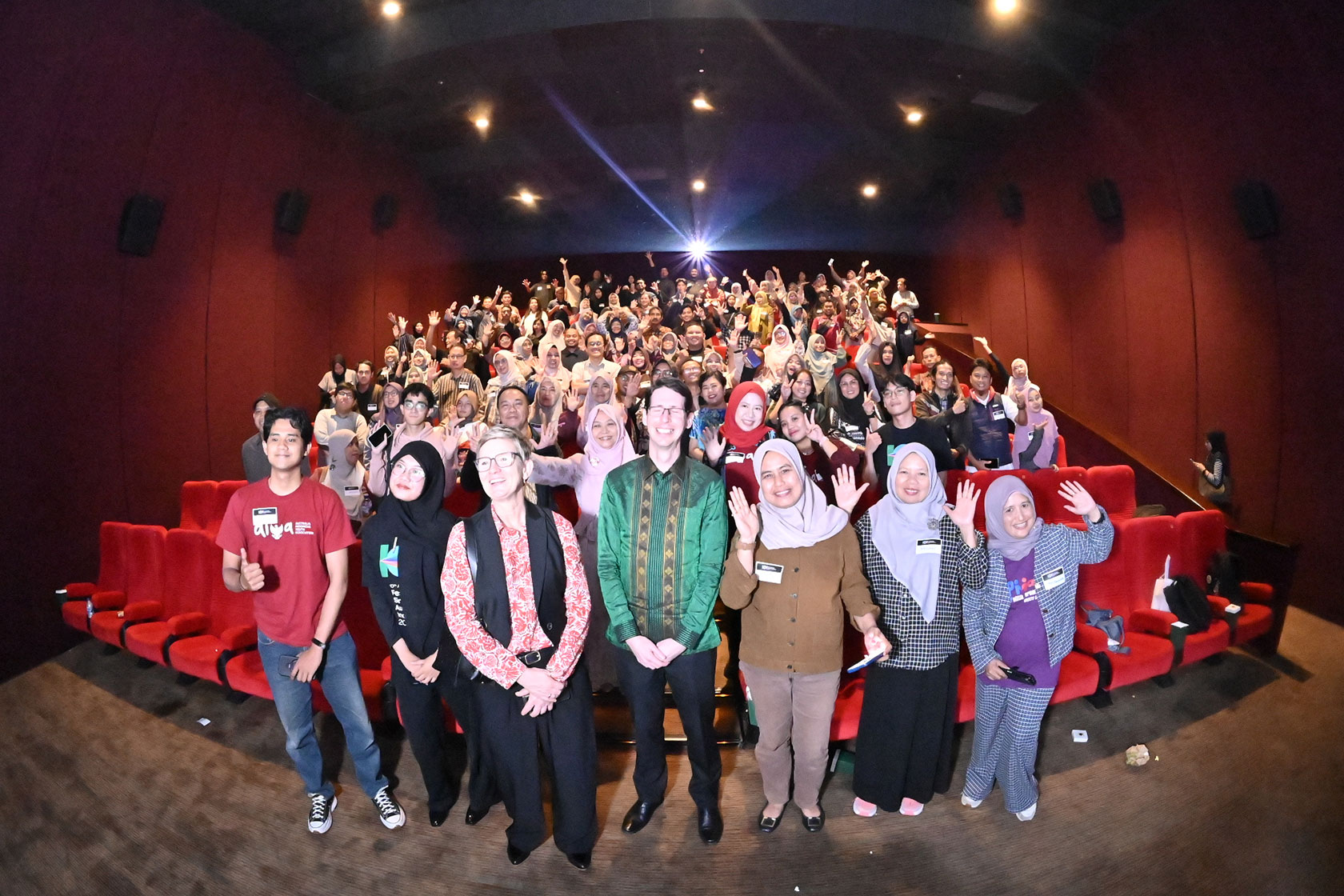 Smiles all around as the Nobar series comes to a close with a memorable group photo in Makassar.