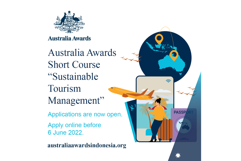 Applications Open for the Australia Awards Short Course on Sustainable Tourism Management