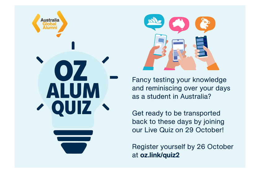 Join “OzAlum Quiz Part 2: Individual Challenge” and Win Awesome Prizes!