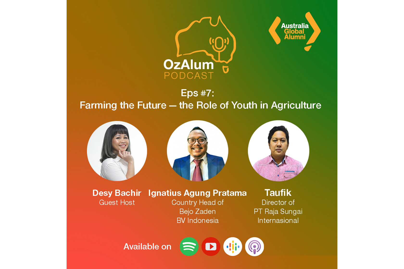 OzAlum Podcast Eps #7: Farming the Future – the Role of Youth in Agriculture