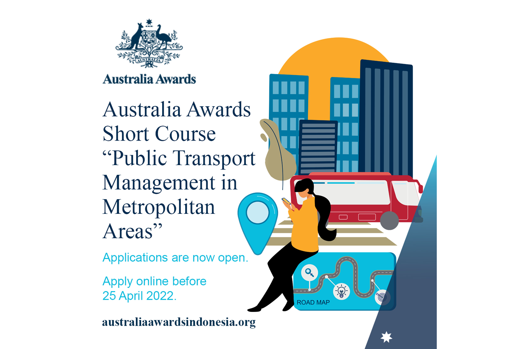 Applications Open for the Australia Awards Short Course on Public Transport Management in Metropolitan Areas