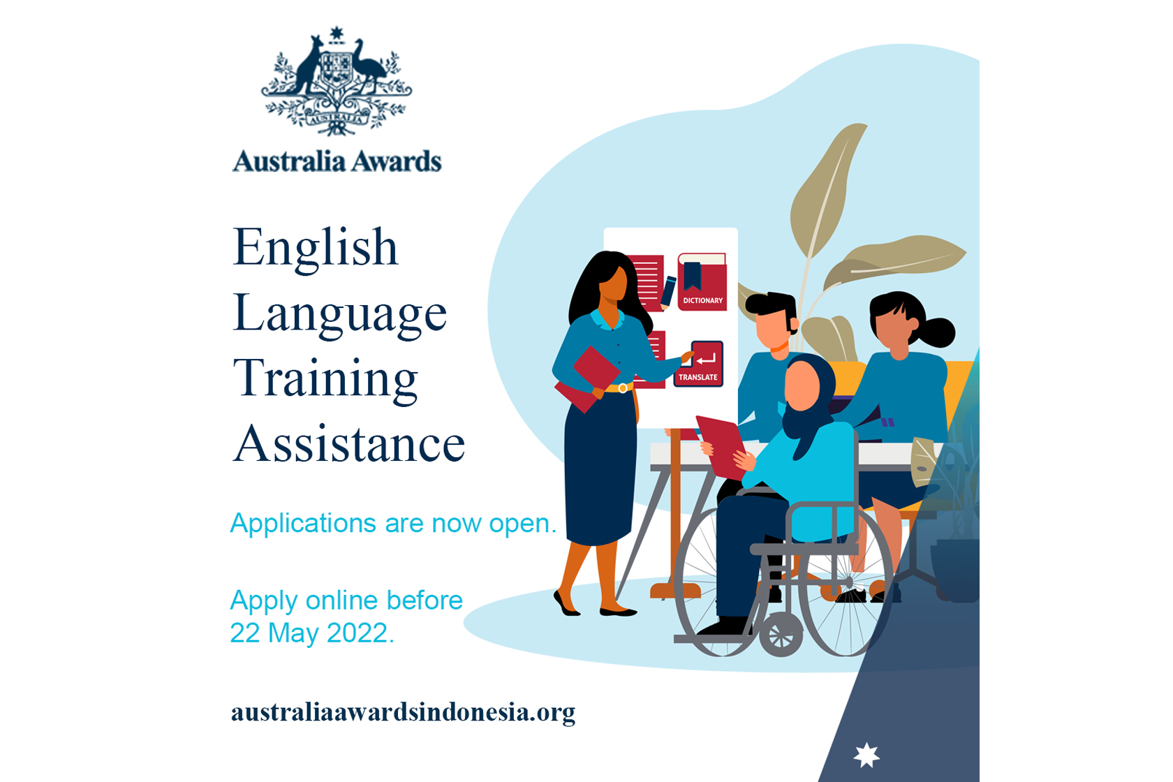 Applications Open for the English Language Training Assistance (ELTA)