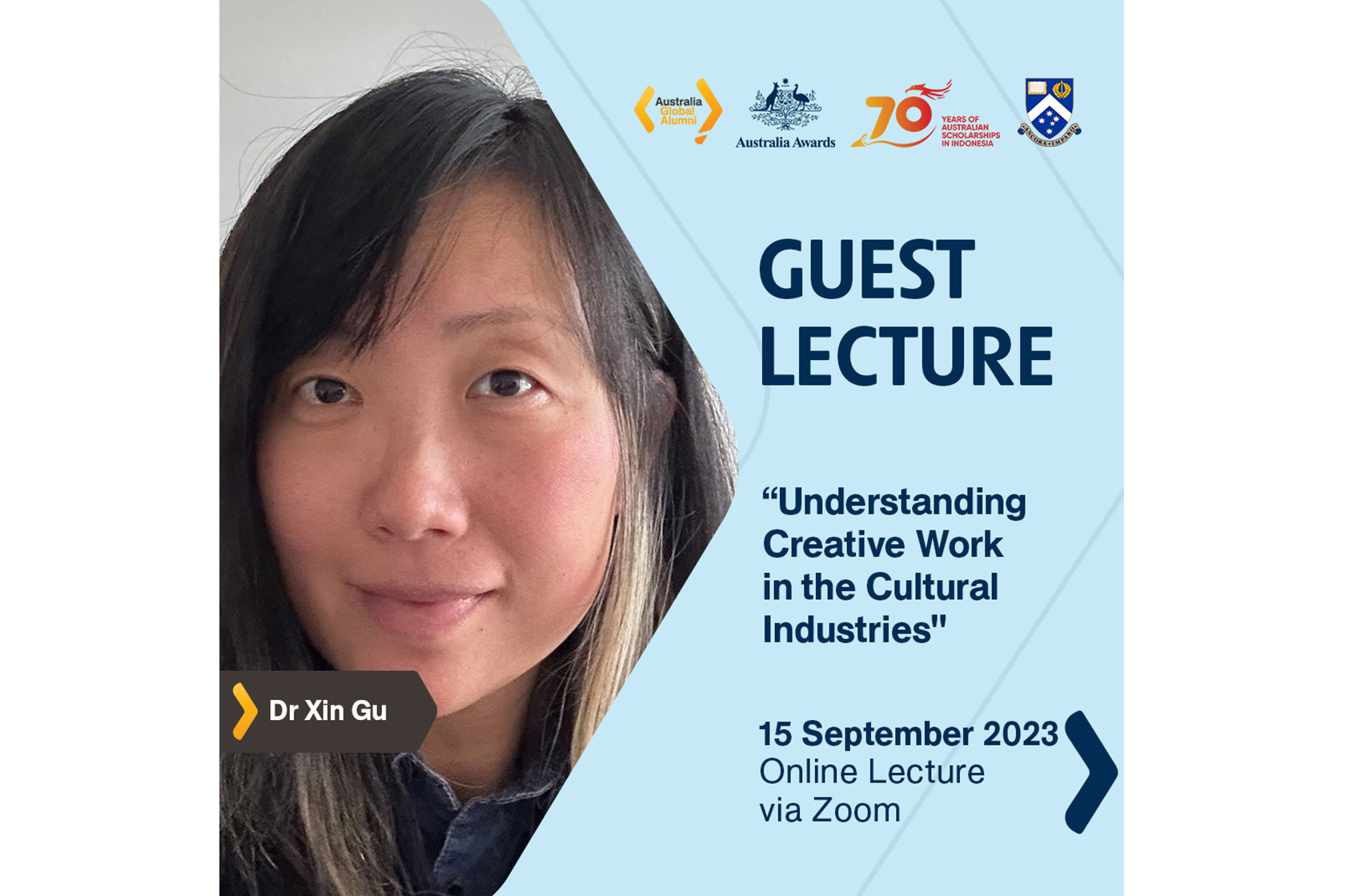 Join Our Lecture Titled “Understanding Creative Work in the Cultural Industries"