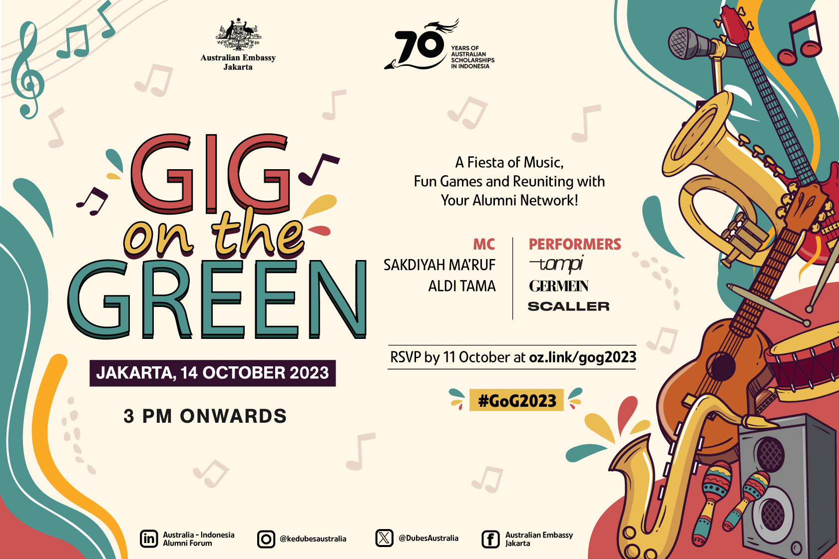 Reconnect and Celebrate The Gig on the Green Returns!