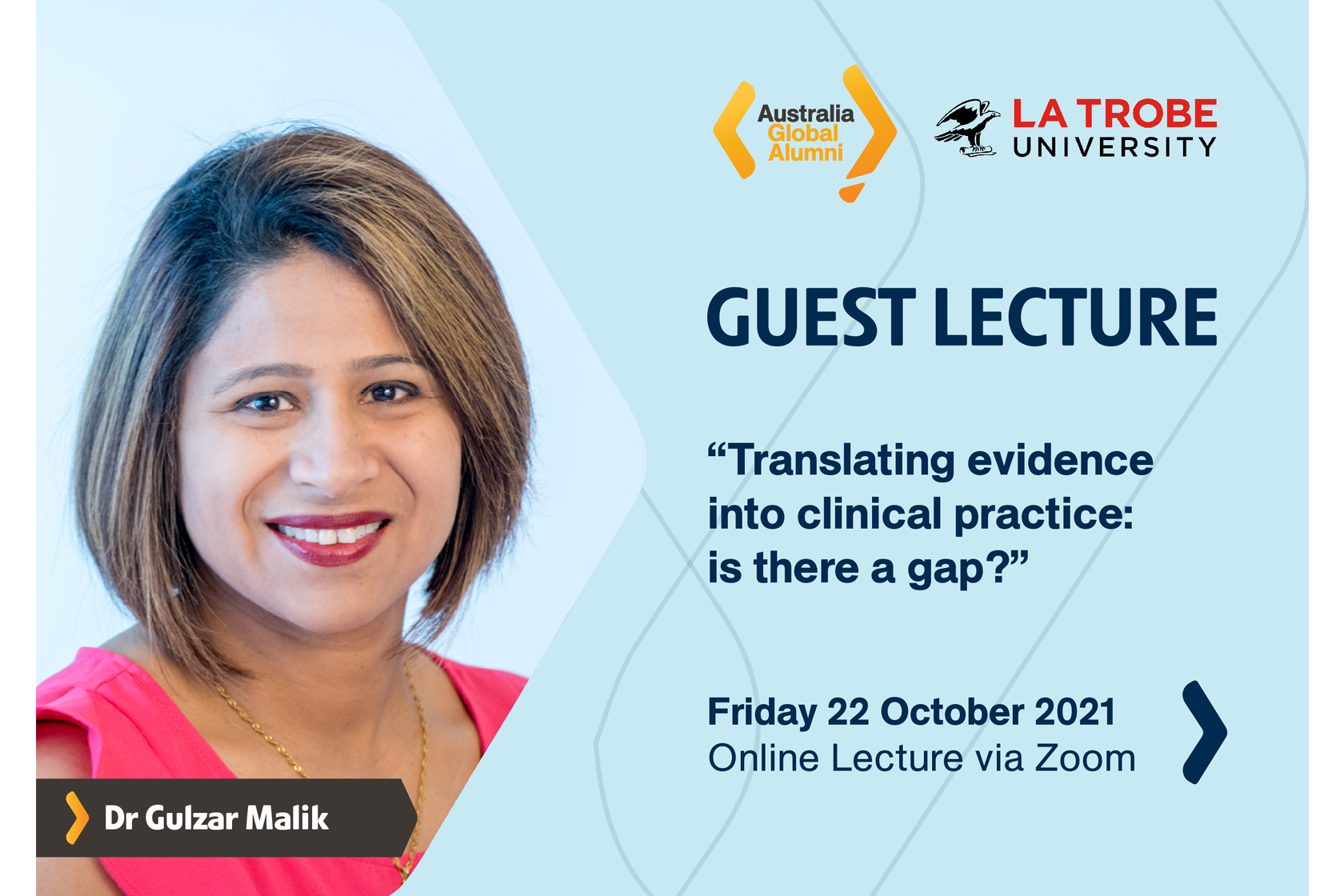 Let’s Join Our Online Lecture on “Translating evidence into clinical practice: is there a gap?”