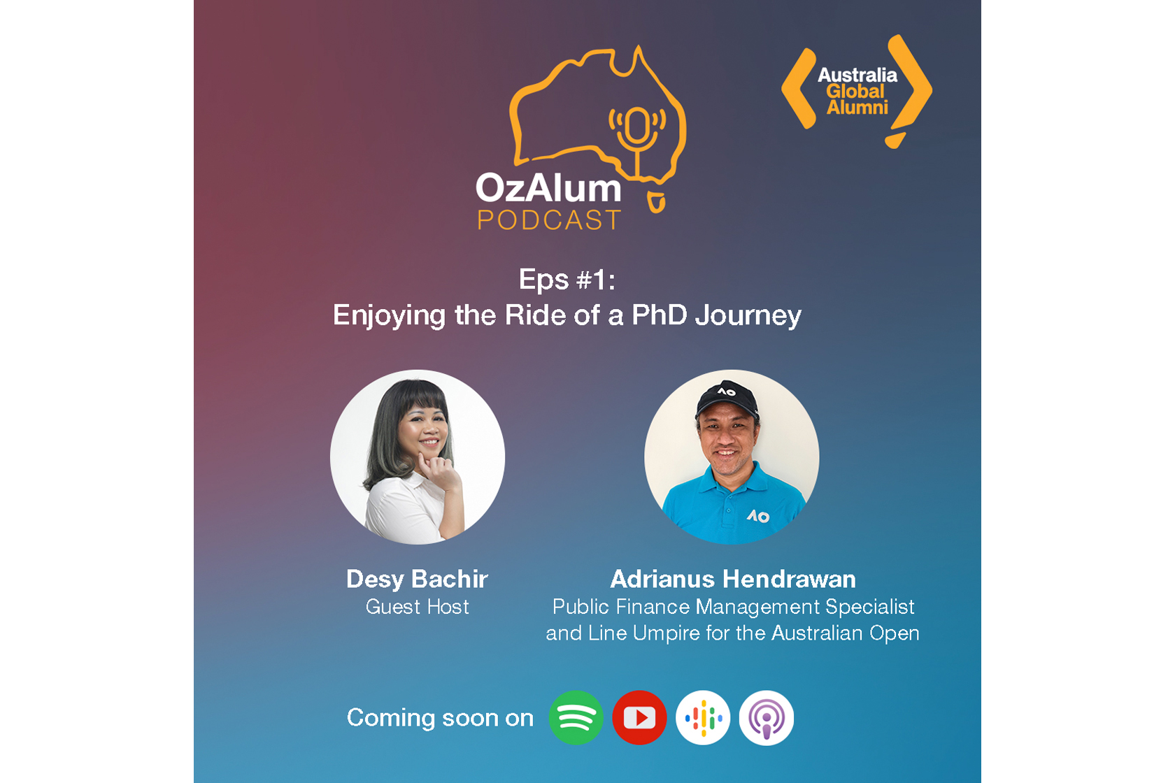 Coming Soon: First Episode of OzAlum Podcast
