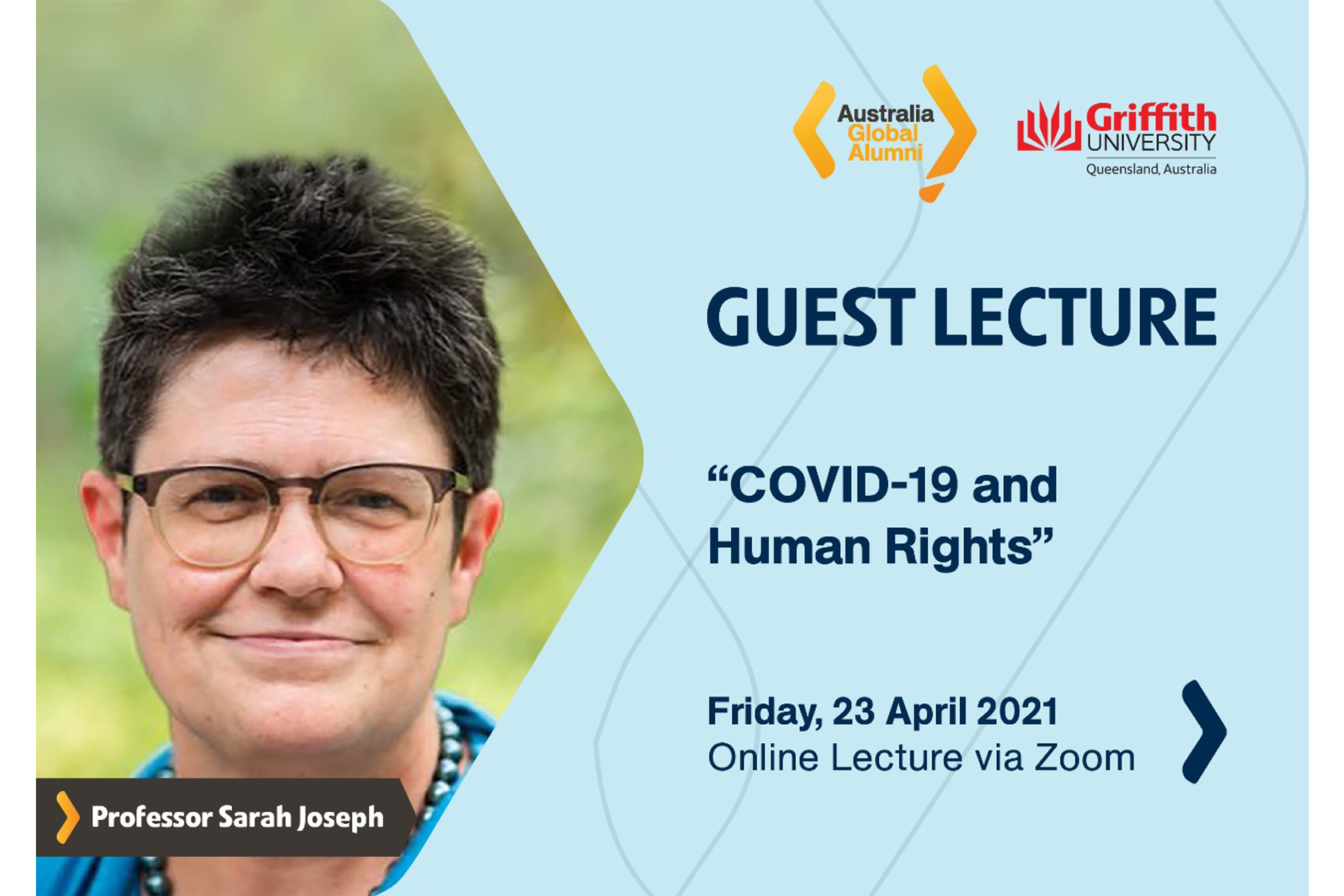 Join us at the Guest Lecture on COVID-19 and Human Rights