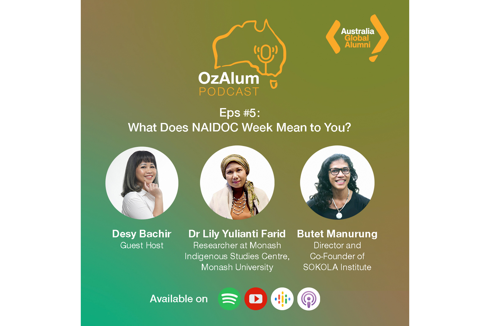 OzAlum Podcast Episode 5: What Does NAIDOC Week Mean to You?