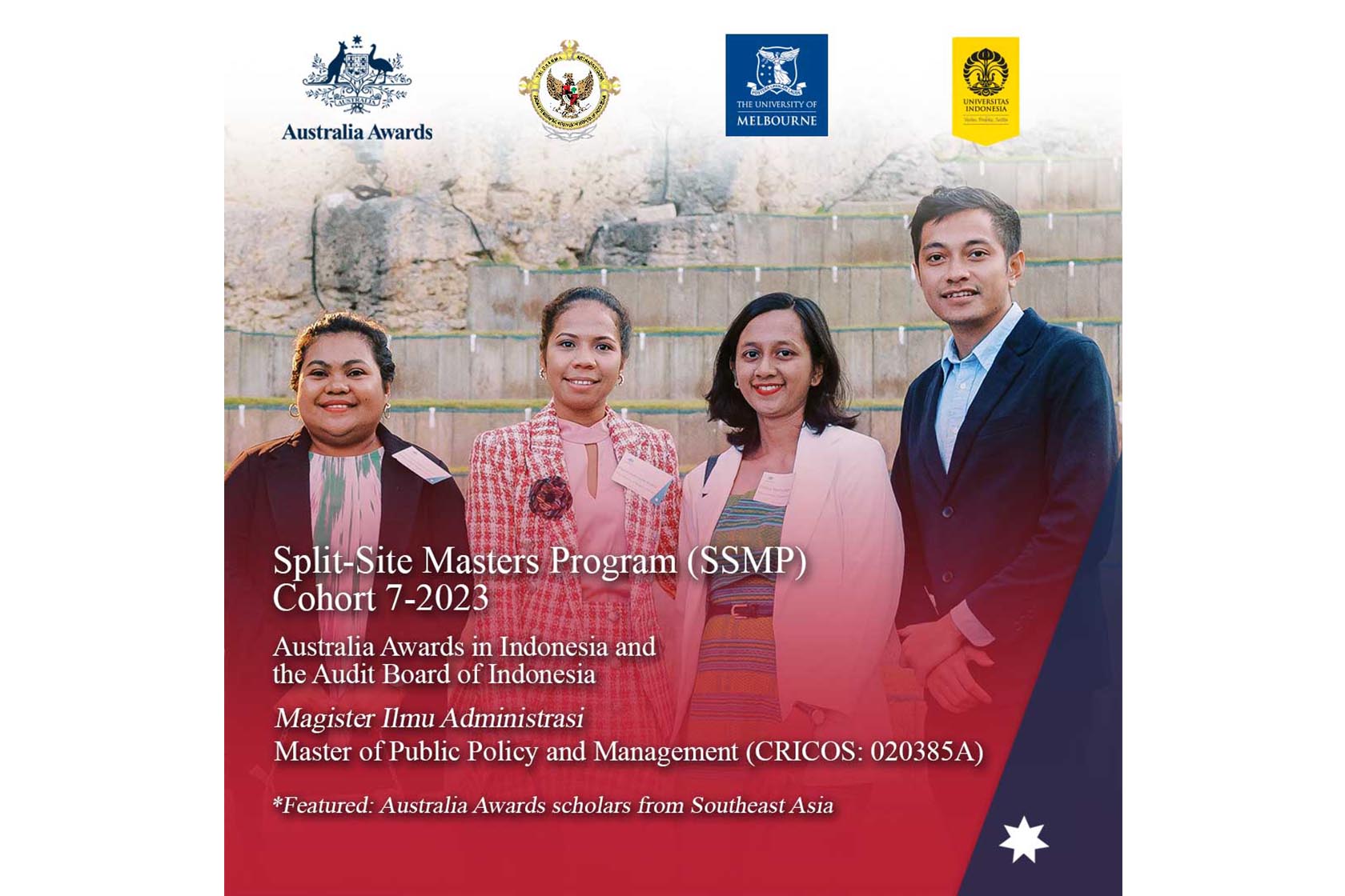Apply Now for the Split-Site Masters Scholarship Program for Civil Servants Working at the Audit Board of the Republic of Indonesia